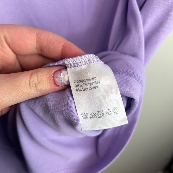 Choose to be kind purple short sleeve top size small - Picture 5 of 6